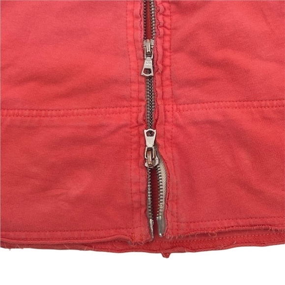 Boston Proper Pink Embroidered Zip Up Sport Jacket Size XS Women's - Picture 6 of 9